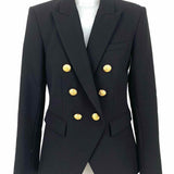 VERONICA BEARD Miller Dickey Women's Black Size 4 Double Breasted Blazer