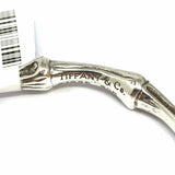 Tiffany & Co. Vintage 925 Sterling Silver Bamboo Bangle
