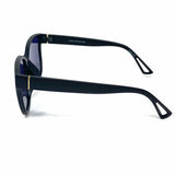 Black Red Wayfarer Color Shift UV400 Protection Sunglasses