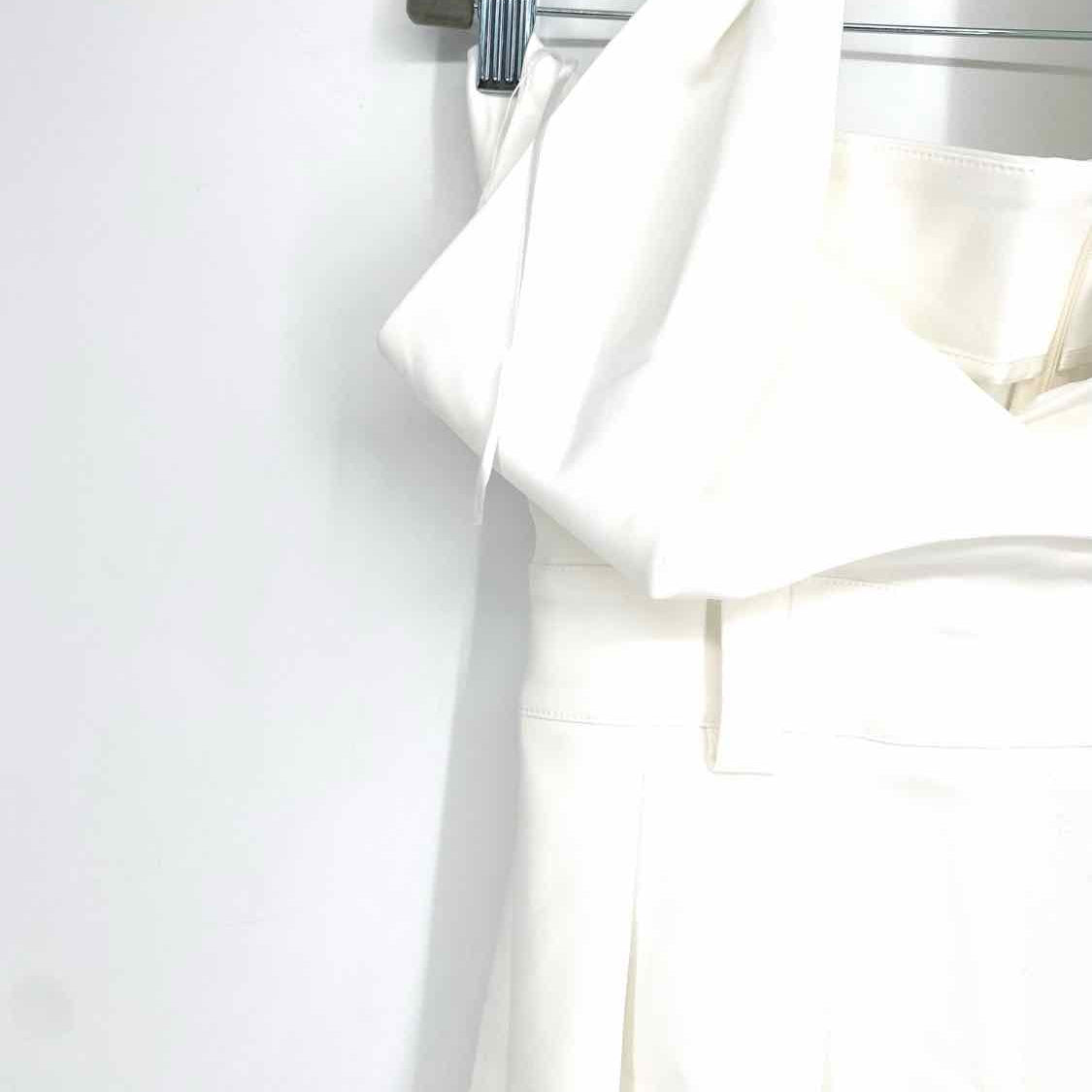 LITA By Ciara Women's White Size XS Halter Polyester Blend Jump Suit