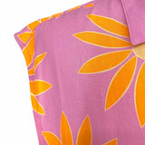 JACQUEMUS La Chemise Frescu "La Splash" Pink Orange Size 46/XL Floral Sleeveless