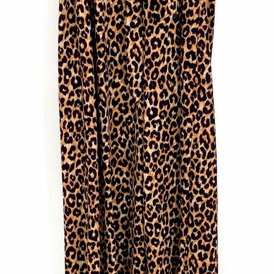 LIKELY Women's Orange Strapless Leopard Size 2 Jump Suit