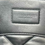 Bottega Veneta Black Foldover perforated BackPack