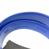 Blue Leather Belt