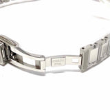 Fendi Forever Fendi 19mm Stainless Steel Silver Round FF Monogram Watch