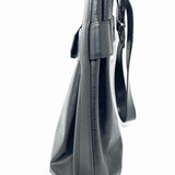 LOUIS VUITTON Sac De Paul GM Black Shoulder Epi Leather Bucket Bag