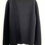 PHILIPP PLEIN Men's Black/Red Size XL Intarsia Skull Pullover Sweater