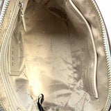 DKNY Bryant Blue Half Dome Leather Satchel