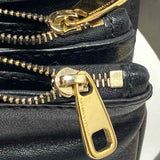 DOLCE & GABBANA Brown Green Stripe Messenger Leopard Print Crossbody