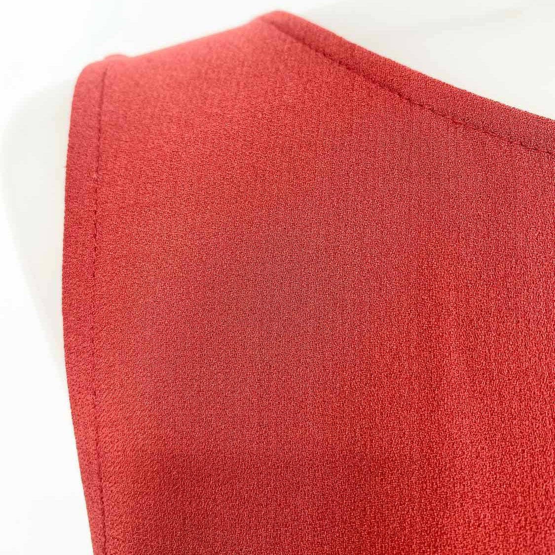 Eileen Fisher Women's Red Size XS Silk Sleeveless
