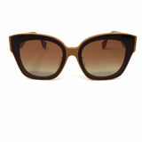 Fendi Brown Oversized Sunglasses