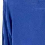 johnny was Women's Blue Size 1X 3/4 Sleeve Embroidered Long Sleeve