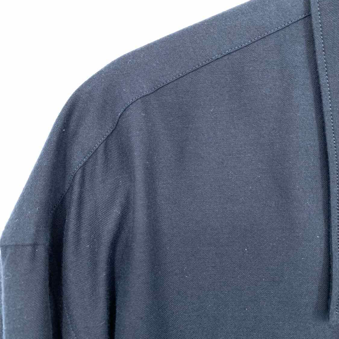 Armani Collezioni Men's Navy Size XL Button Down Long Sleeve Shirt