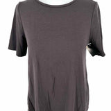 Eileen Fisher Women's Dark Gray Size XXS Crew T-shirt