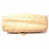 Kate Spade Gold Coast Maryanne Beige Quilted Leather Tote