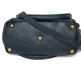 Wanderers Travel Co. Black Tote Leather Satchel
