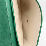 GOYARD 2025 Coursier Green Goyardine Coated Canvas Made in France Messenger Bag