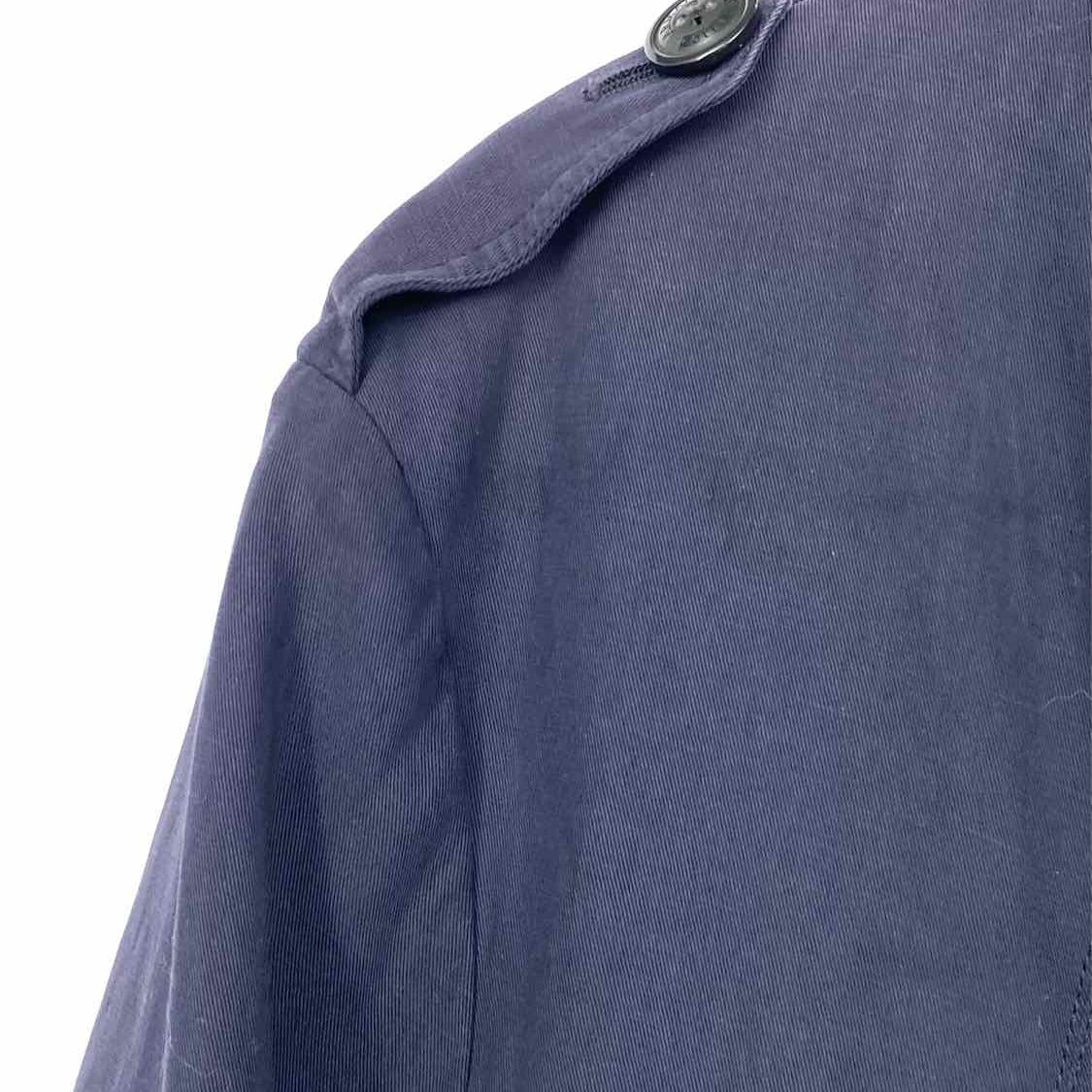 Armani Collezioni Men's Navy Size 46/L Button Down Jacket