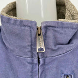 carhartt Women's Blue Size M Zip Canvas Vest