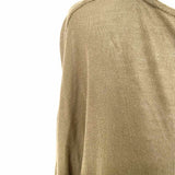 ALLSAINTS Women's Olive Green Size L Boatneck Long Sleeve