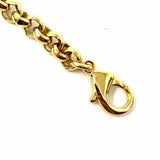 Estate 18K Gold Plated Key Chain