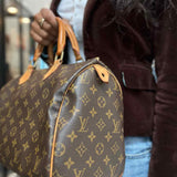 LOUIS VUITTON 2011 Speedy 30 Brown Monogram Satchel