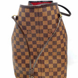 LOUIS VUITTON 2016 Neverfull GM Coated Canvas Brown Damier Ebene Tote