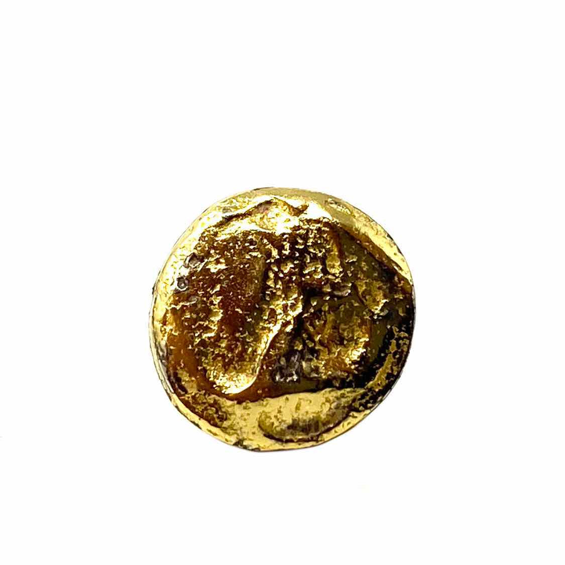 .925 Gold-tone Stud Earrings