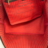 LOUIS VUITTON 2016 Neverfull GM Coated Canvas Brown Damier Ebene Tote