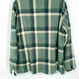 FJALLRAVEN Women's Singi Flannel Green Size S Button Down Plaid Long Sleeve
