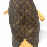 LOUIS VUITTON 2000 Cabas Alto Coated Canvas Brown Monogram Tote