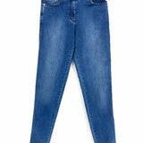 ST. JOHN CAVIAR Women's Blue Size 2 Skinny Jeans