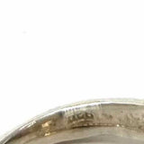 Estate size 6 .925 Silver Rutilated Quartz Ring