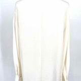 Vince Women's Cream Size XS tunic Silk Long Sleeve