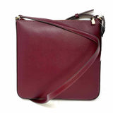 Kate Spade Sadie Burgundy Zip Saffiano Leather Crossbody