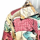 UbU Women's Multi-Color Size S Reversible Abstract Jacket