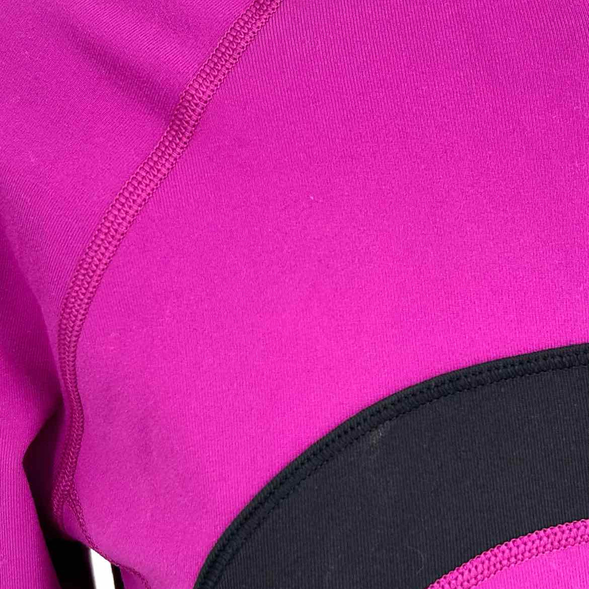 Lululemon Women's Magenta Pink Reversible Logo Size M Jacket