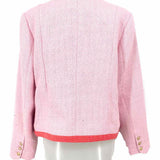 Sam Edelman Ramona Women's Pink Size L Tweed Blazer