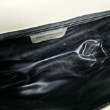 Salvatore Ferragamo Gray Flap pleated Leather Crossbody