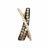 LeVian 14K Rose Gold X Chcolate Diamond Pendant