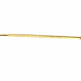 Ray Ban RB 3548-N Gold Hexagonal Made in Italy Sunglasses