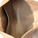 Songmont Luna Convertable Taupe Crescent Pebbled Leather Crossbody