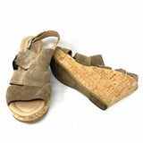CORDANI Women's Beige Size 9.5 Suede Sandals