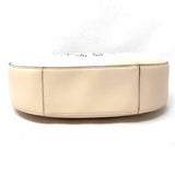 STELLA McCARTNEY Small Logo Hobo Cream Top Handle Made in Italy Shoulder Bag