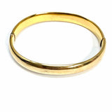 ETON 12K GF Gold Hinged 7" Bangle