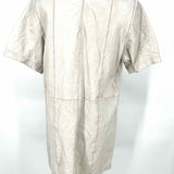 ZADIG&VOLTAIRE Riddy Women's White Size M Leather Stitched Dress