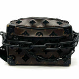 LOUIS VUITTON 2020 Tuffetage Mini Soft Trunk Brown Black Box Monogram Crossbody