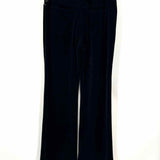 St. John Sport Women's Black Size 12 Wide Leg Velvet Pants