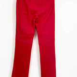DAVID LERNER Women's Red Size M Mid Rise Leggings