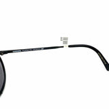 CARRERA Porche Design Black Aviator Rimless Sunglasses